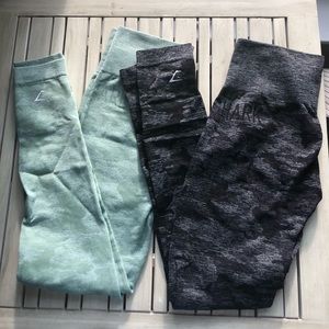Gymshark Camo Leggings BUNDLE